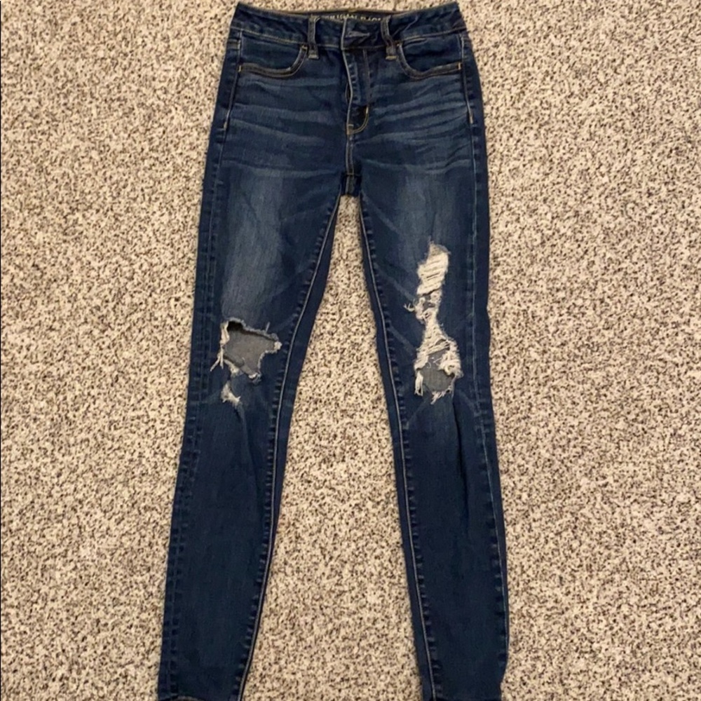 American eagle skinny jeans.